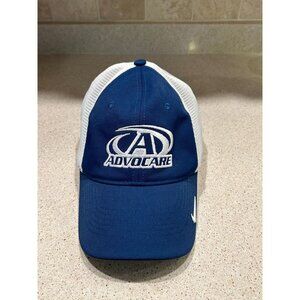 Nike Golf Hat Advocare & Nike Logo Fitted Ball Cap Medium\Large US Flag Emblem